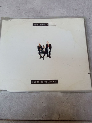 Two Thirds I Want To Be Alone CD Single used, 1990s