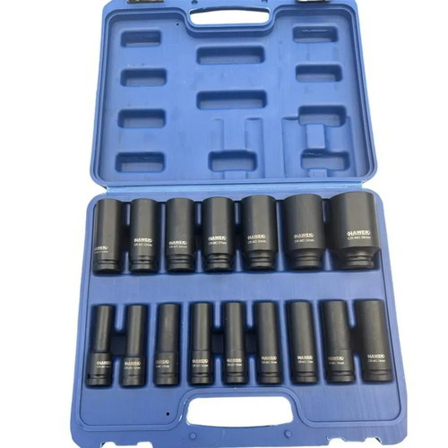 Hawek 16-Piece Impact Socket Set 1/2" 10-36 mm new