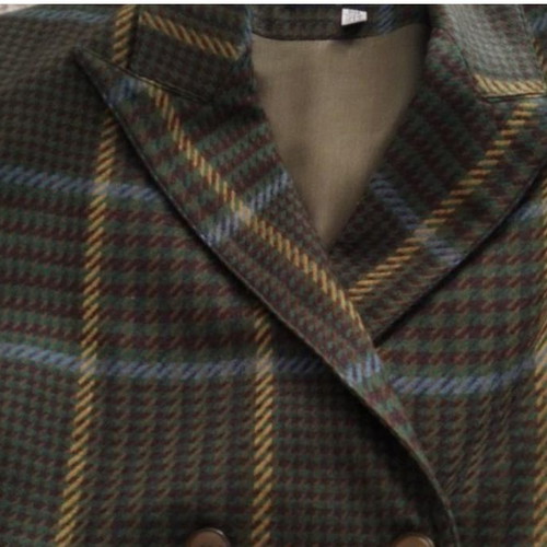 TSEKLENIS jacket used, vintage green, size M 38 10