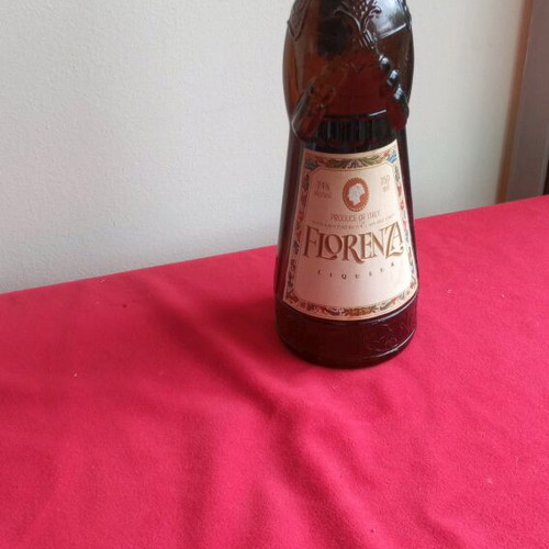 Florenza collectible bottle used, vintage, empty
