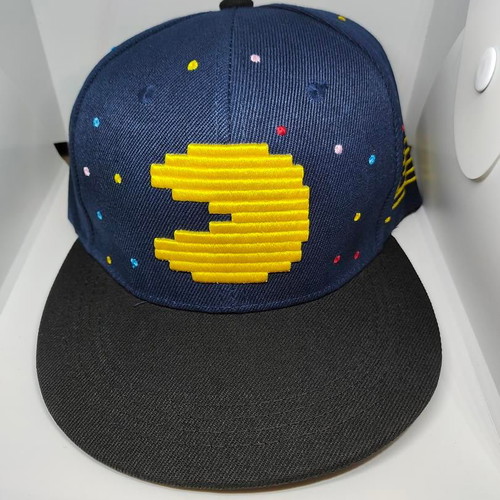 Snapback Pac Man Vintage Retro Hat like new