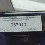 Habitat Allegro CD storage tower, vintage plexiglass