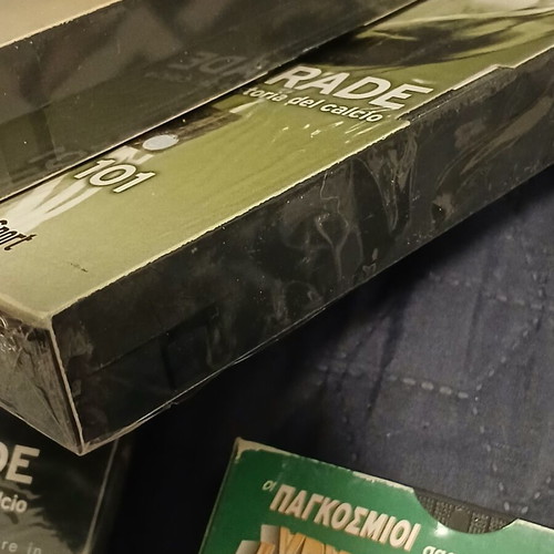 Football VHS tapes new, pack