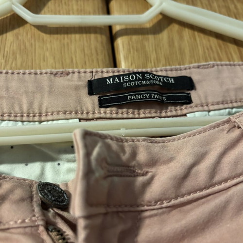 Maison Scotch summer pants used, size 28, pink