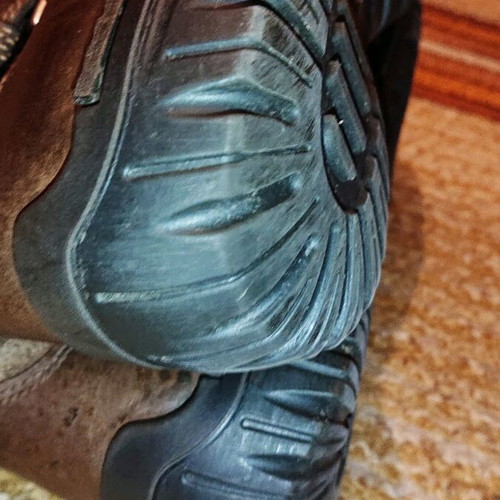 Ecco brown boots like new, size 41
