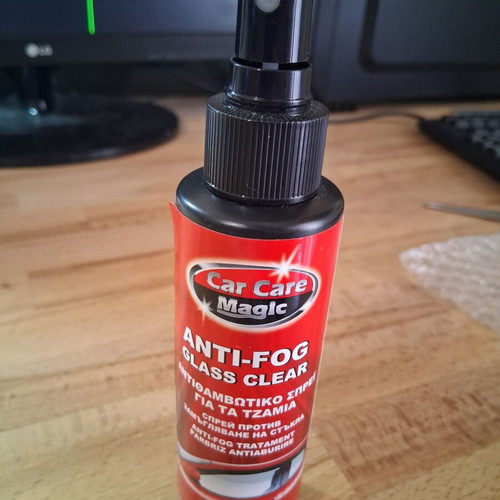 Car Care Magic Antifog Glass Spray for Car Windows, 100ml