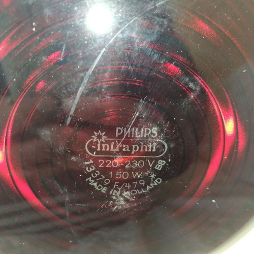 Philips Infraphil vintage lamp used, infrared, 1960s