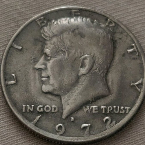 Half Dollar Kennedy 1972 used