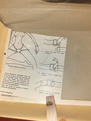 Butterfly massage device new for sensitive area