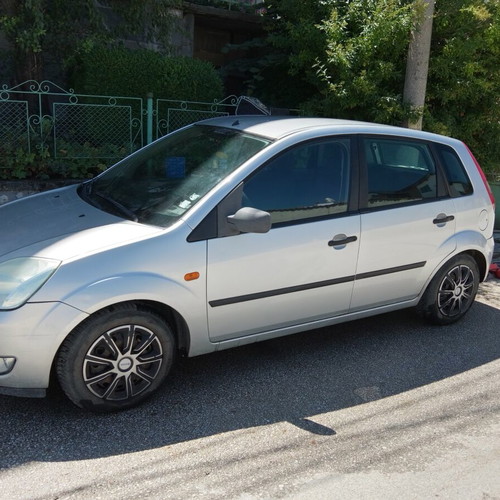 Ford Fiesta 2003 used, 1.4L, 75hp, LPG, manual, silver hatchback