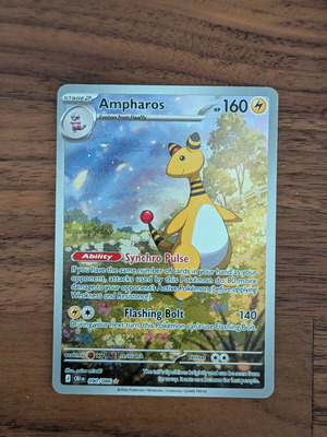 Pokemon TCG Ampharos CRI 090 Chaos Rising card new