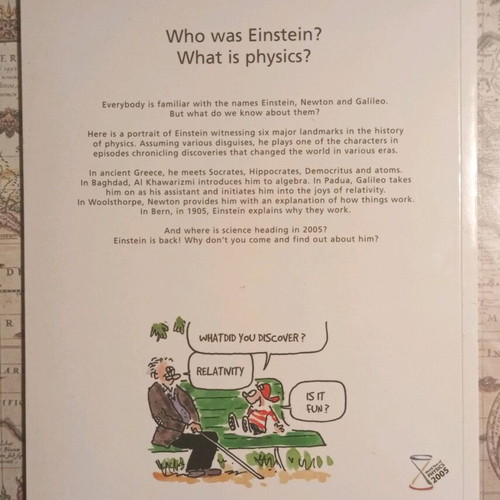 The Lives of Einstein like new, graphic novel in English