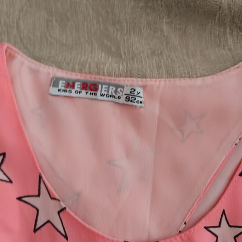 Energiers dress for 2-year-old girl