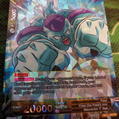 Deadly Defender Frieza DragonBall Super card like new