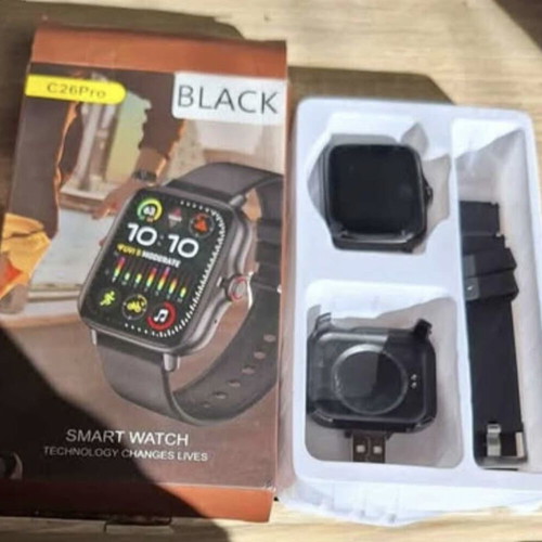 Smartwatch C26pro, black, Bluetooth, Fitpro app