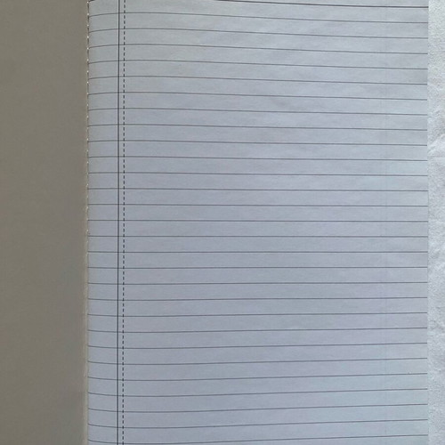 HEMA notebook with white lines new