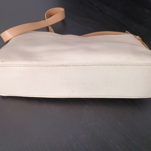 Vintage Guy Laroche women's shoulder/hand bag used, beige mocha