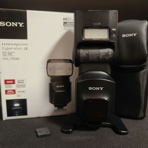Sony HVL-F60M flash used with minimal use