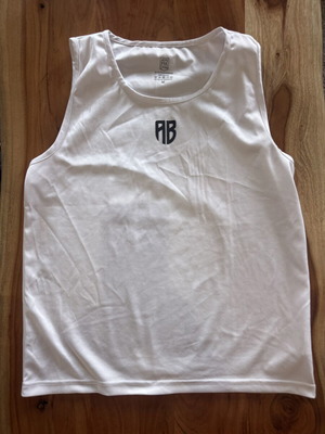 Antetokounbros Sleeveless Tee medium, like new, white