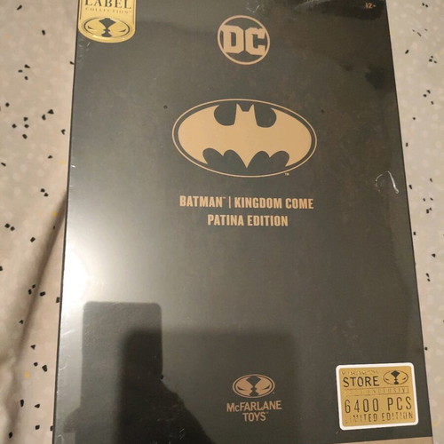 McFarlane Batman Patina Limited Edition Gold Label new in box