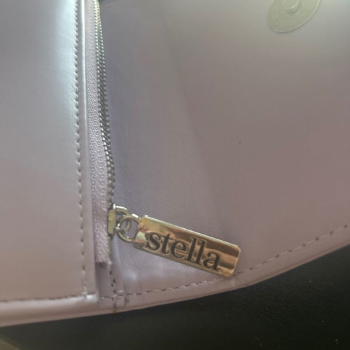 Doca Stella wallet like new, lilac medium size 14x10 cm