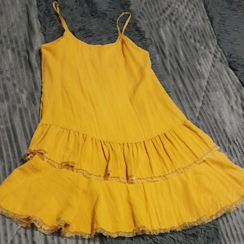 Linen dress Italian size M like new