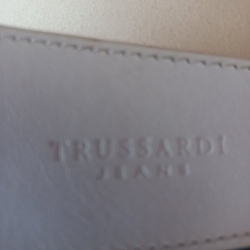 Trussardi Jeans women's leather belt new, beige, size 75