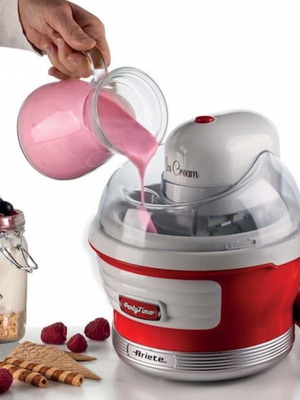 Ariete Party Time 00C064300AR0 Παγωτομηχανή 1.5lt Κόκκινη καινούργιο