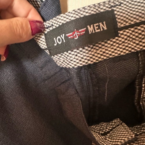 Men's pants size 38 like new, gray