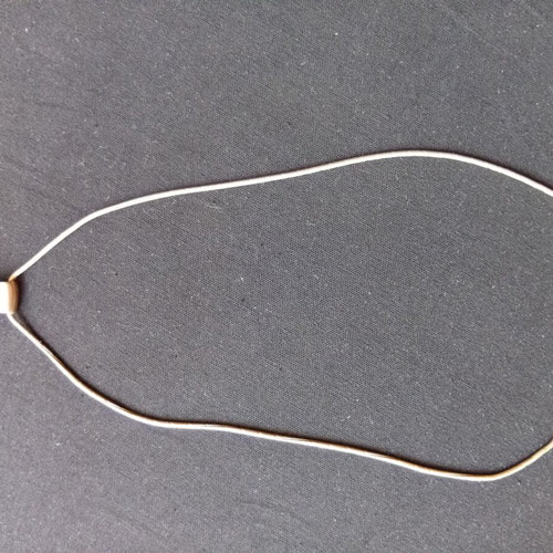 Silver cross with Italian silver chain 925, used