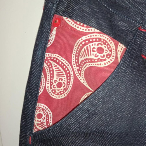 Evisu denim shorts like new, size 30, blue