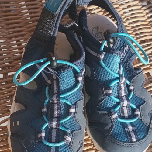 Lupilu summer shoe for boys No 27 like new, blue sandals