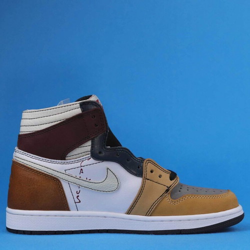 Nike Air Jordan 1 High Multi Color Patchwork new custom handmade sneakers