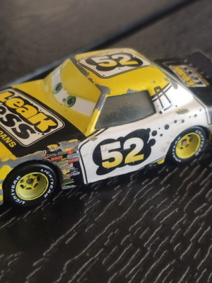 Disney Cars Claude Scruggs 1:55 scale toy car used, moderate condition