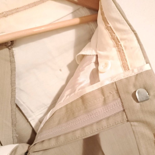 Glou Collection men's suit beige size Medium new