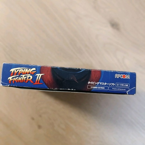 Capcom Typing Fighter 2 PC - Mac Japanese 10th anniversary edition used