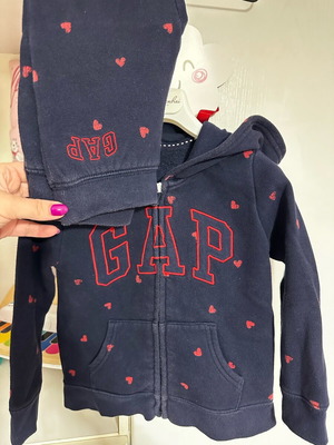 Gap φόρμα για κορίτσι 4 ετών, μπλε, μεταχειρισμένη με φερμουάρ