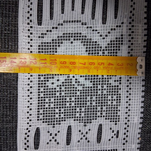 Wide machine lace new, 5 meters pack