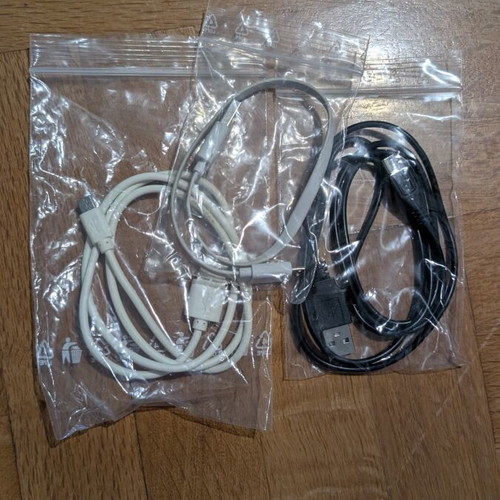 Micro USB cables used, pack of 3