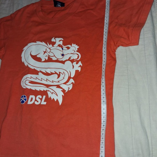 Diesel kids t-shirt like new, orange, size 8 years