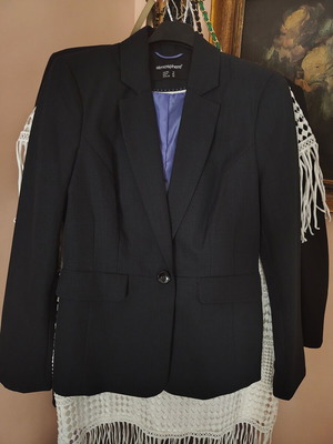 Atmosphere blue women's blazer jacket, new