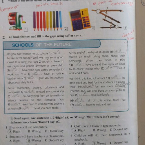 Blockbuster 2 English books used, Companion, Grammar, Workbook