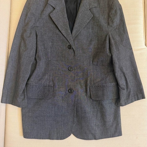 Grey trouser-style jacket like new, size S