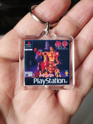 Tekken PS1 keychain new acrylic