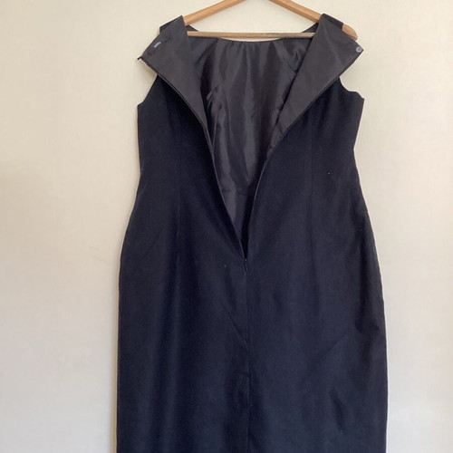 Marks & Spencer black sheath dress size UK 18 like new