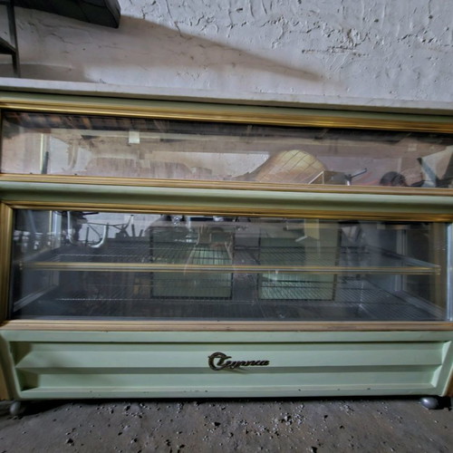 Retro display refrigerator used, old style