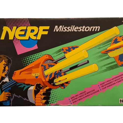 Vintage Kenner Nerf Missilestorm toy new, 90s collectible