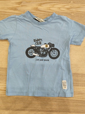 Hashtag Riders Club motorcycle print boys' t-shirt, age 4