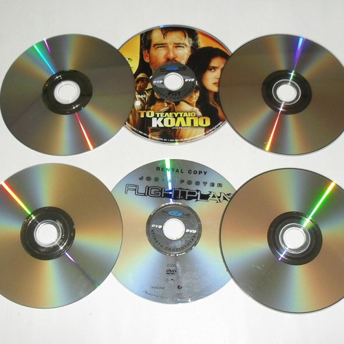 DVD set of 6 used, region 2 with Greek subtitles