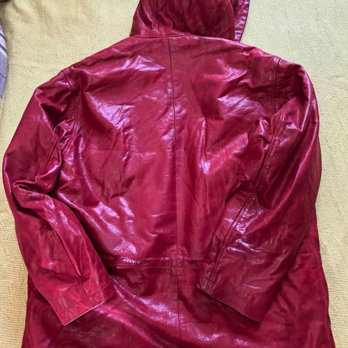 Redskins Leather Half Coat